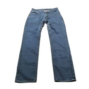 Levi's 511 Jeans Men's 30x30 Selvedge Blue Denim Black Label Stretch (29x29)